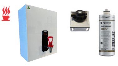 Kwikboil SA Series – Wall Mounted Boiling Water Dispenser (White) - Image 2