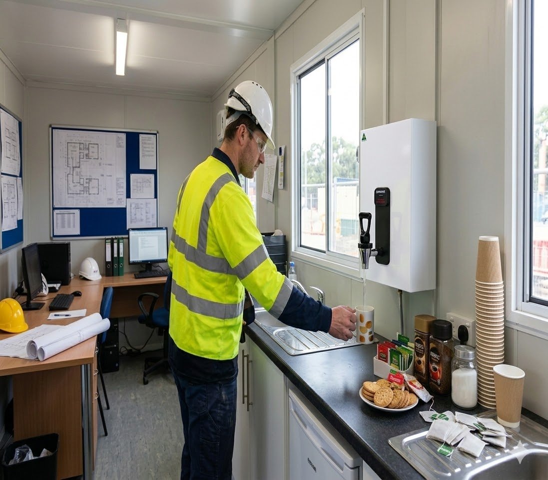 Kwikboil SA Series – Wall Mounted Boiling Water Dispenser (White) - Image 3