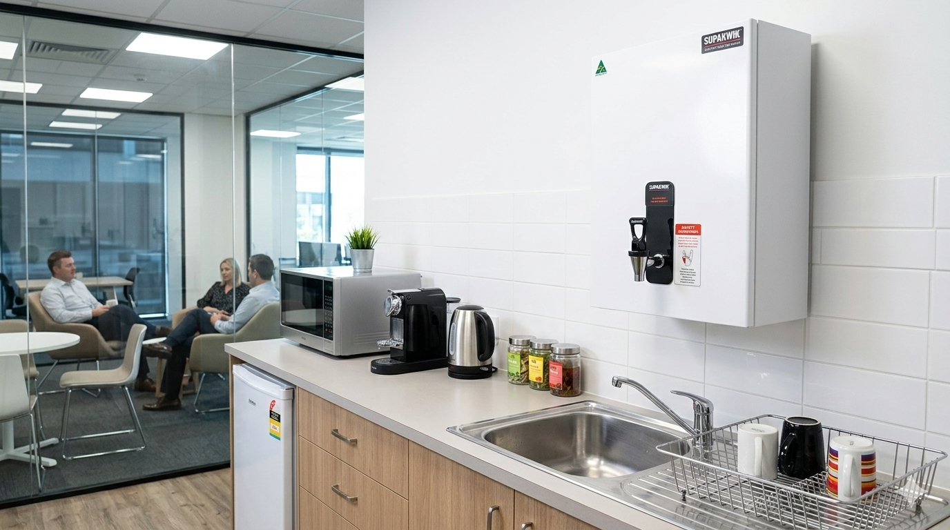 Kwikboil SA Series – Wall Mounted Boiling Water Dispenser (White) - Image 4